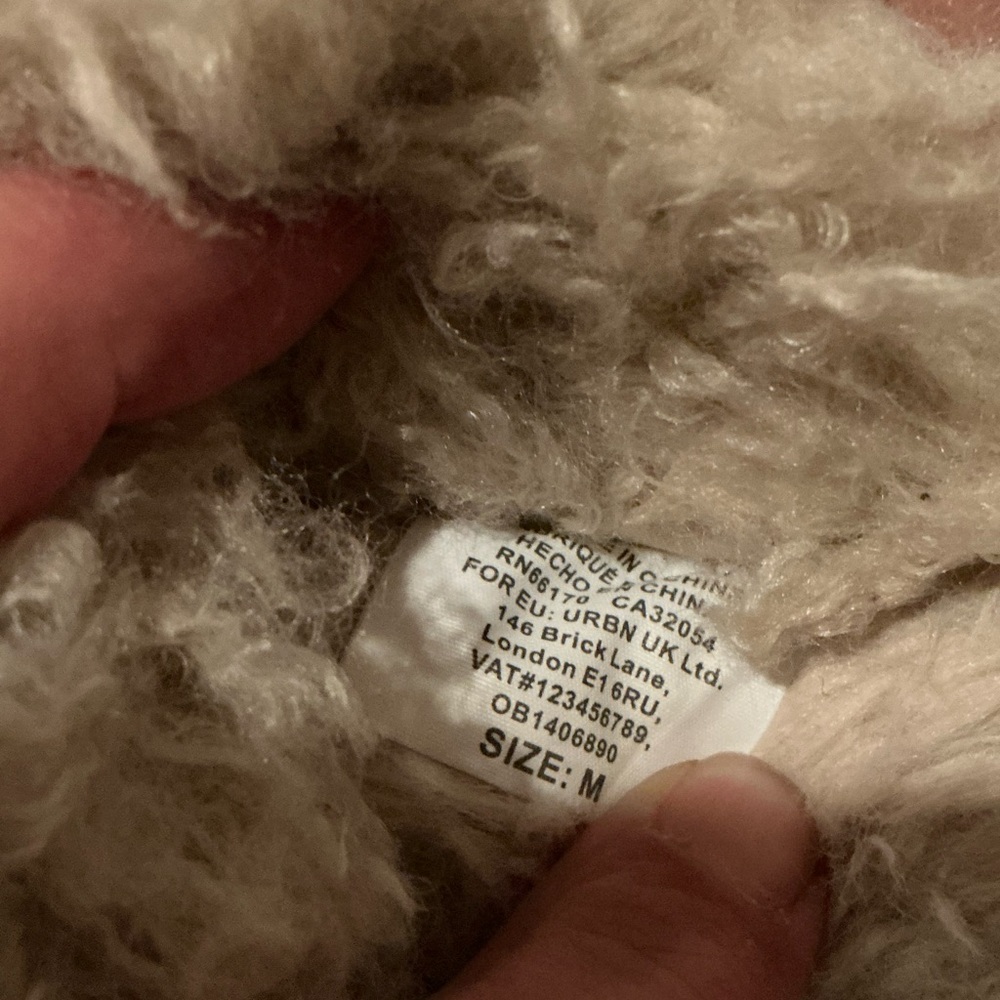 Anthropology Sherpa slippers - Picture 4 of 4